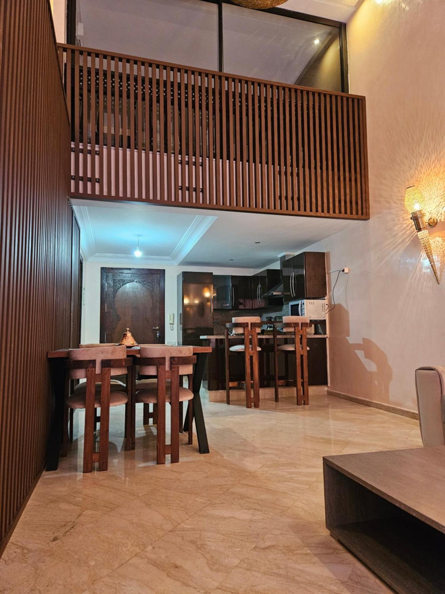 Charmant Duplex Au Coeur De Gueliz, Quartier Haut De Gamme De Marrakech Марракеш Экстерьер фото